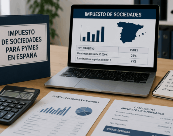 Impuesto de Sociedades para pymes en España